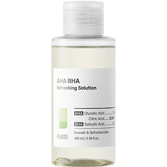 Solutie racoritoare exfolianta, AHA BHA, 100 ml, Purito