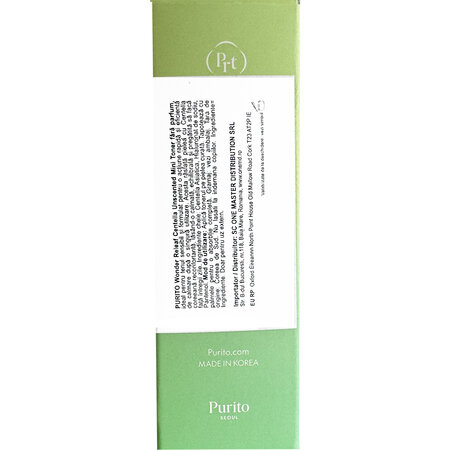 Toner de fata fara parfum Centella Wonder Releaf, 30 ml, Purito 646919