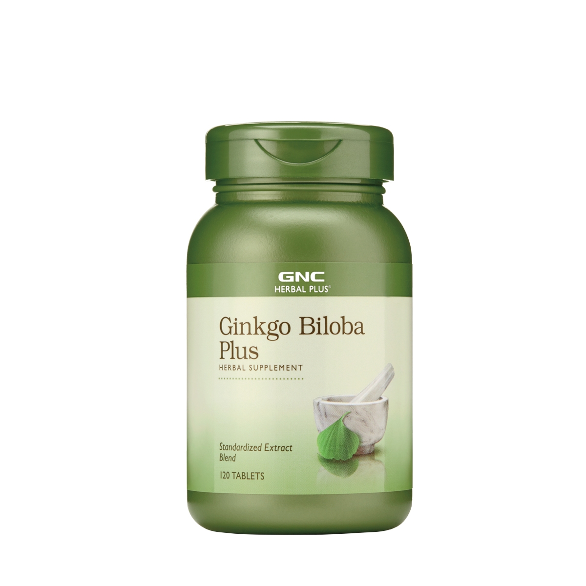 Ginkgo Biloba Plus, 120 tablete, GNC