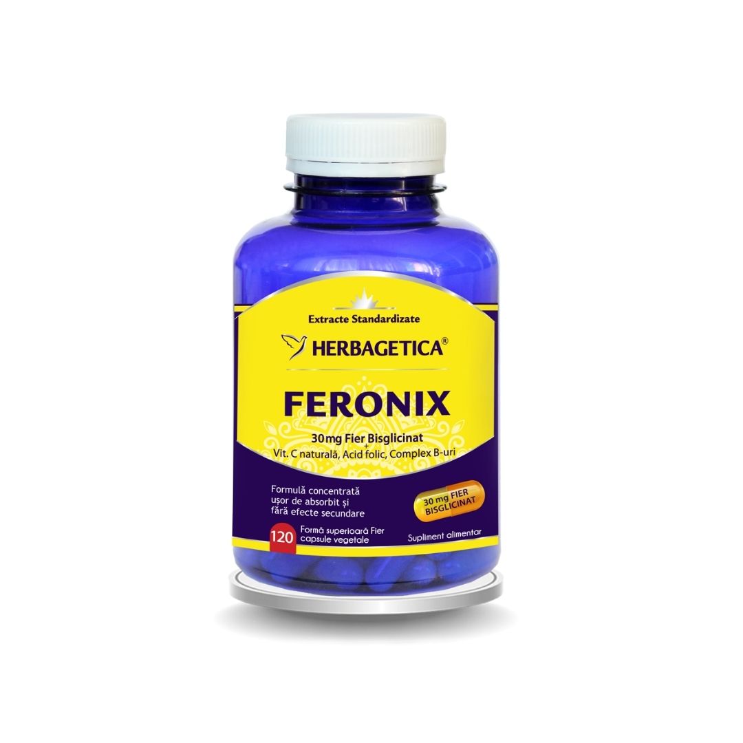 Feronix, 120 capsule vegetale, Herbagetica