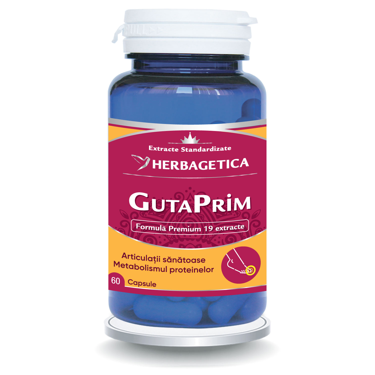 Gutaprim, 60 capsule, Herbagetica