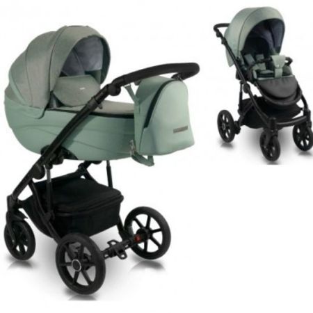 Carucior 2 in 1 pentru copii Ideal Celadon