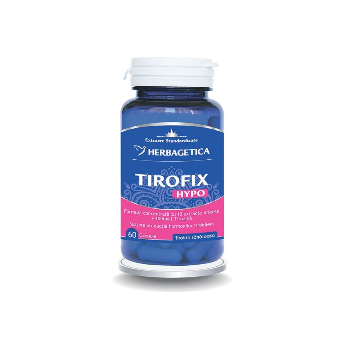 Tirofix Hypo, 60 capsule, Herbagetica