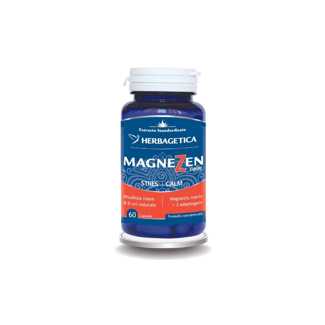 Magnezen calm, 60 capsule, Herbagetica