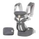 Marsupiu pentru copii, Omni 360 Cool Air Mesh, Carbon Grey, Ergobaby 446972