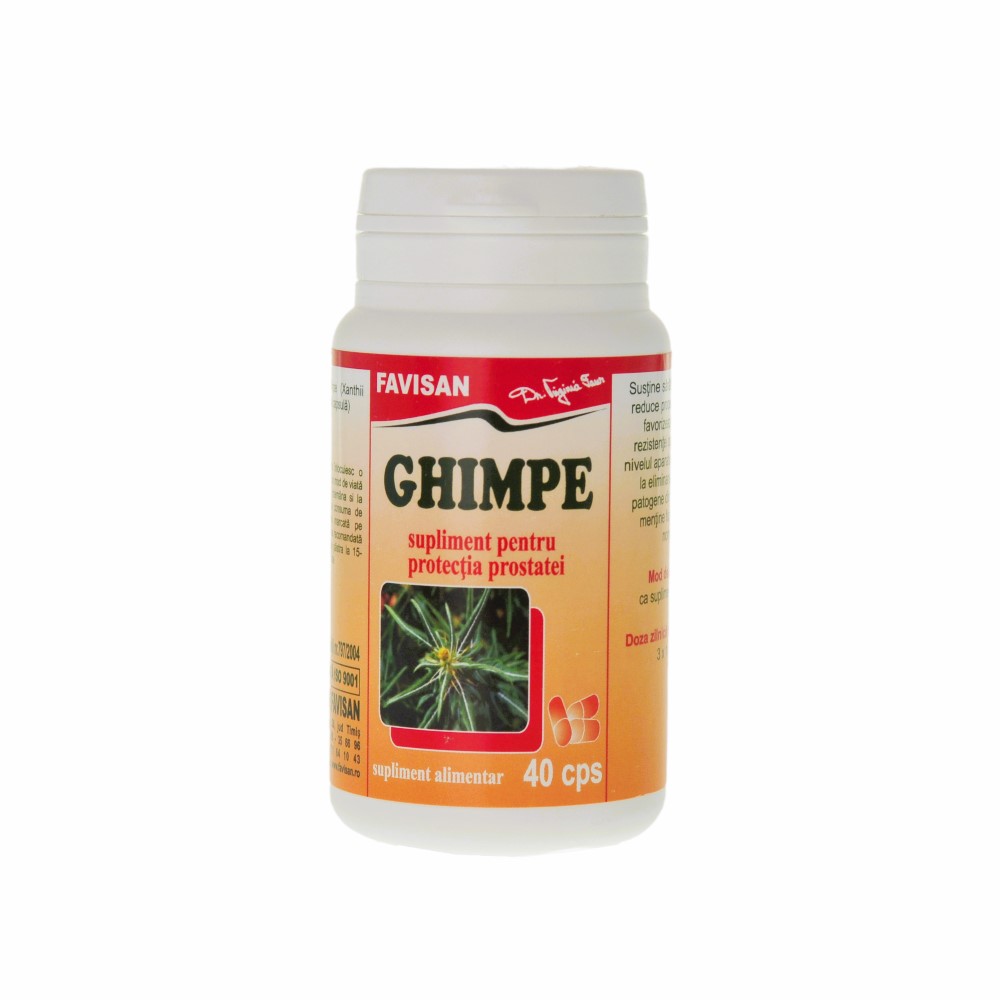 Ghimpe, 40 capsule, Favisan