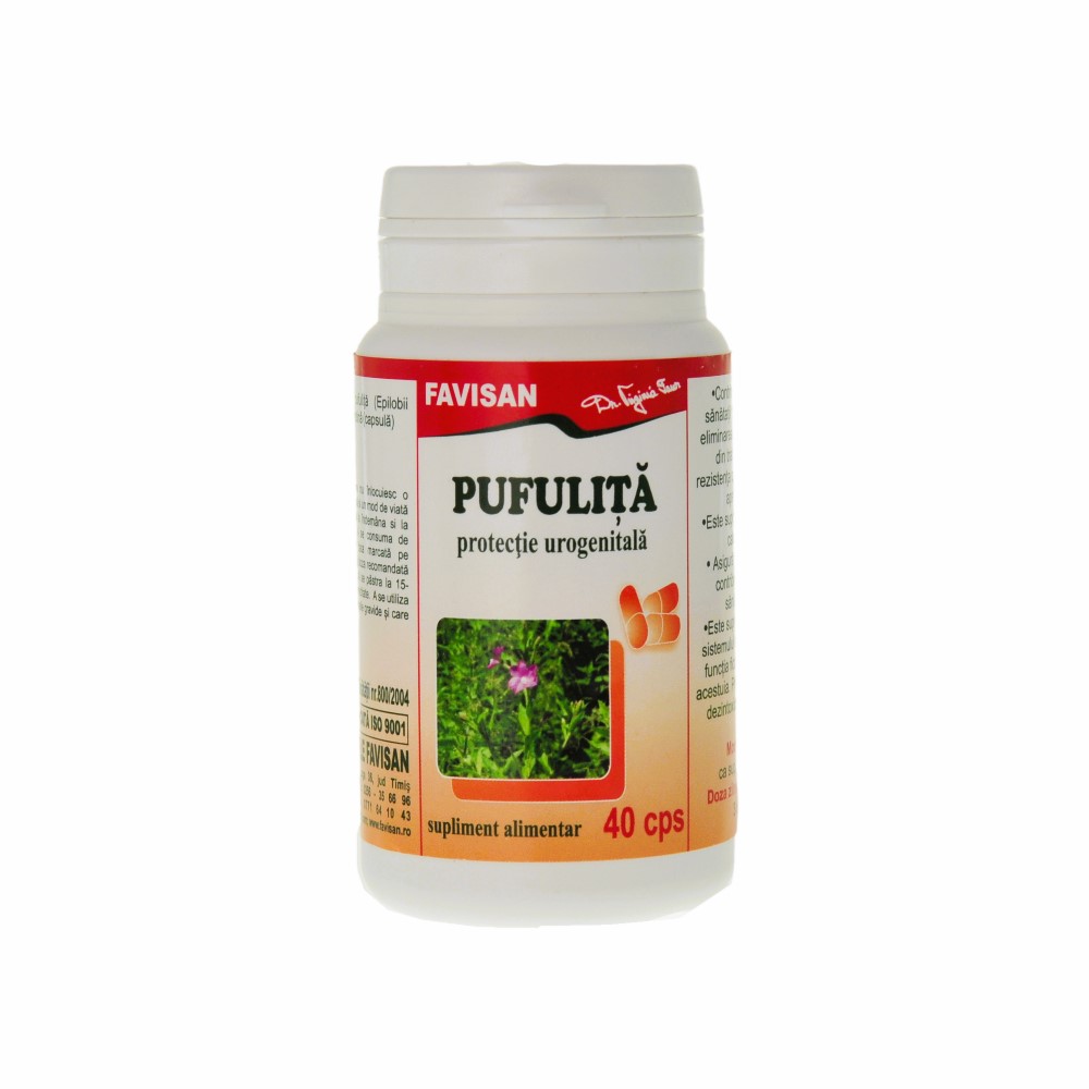 Pufulita, 40 capsule, Favisan