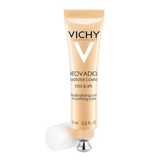 Crema densificatoare pentru ochi si buze in perioada de peri si post menopauza Neovadiol GF, 15 ml, Vichy