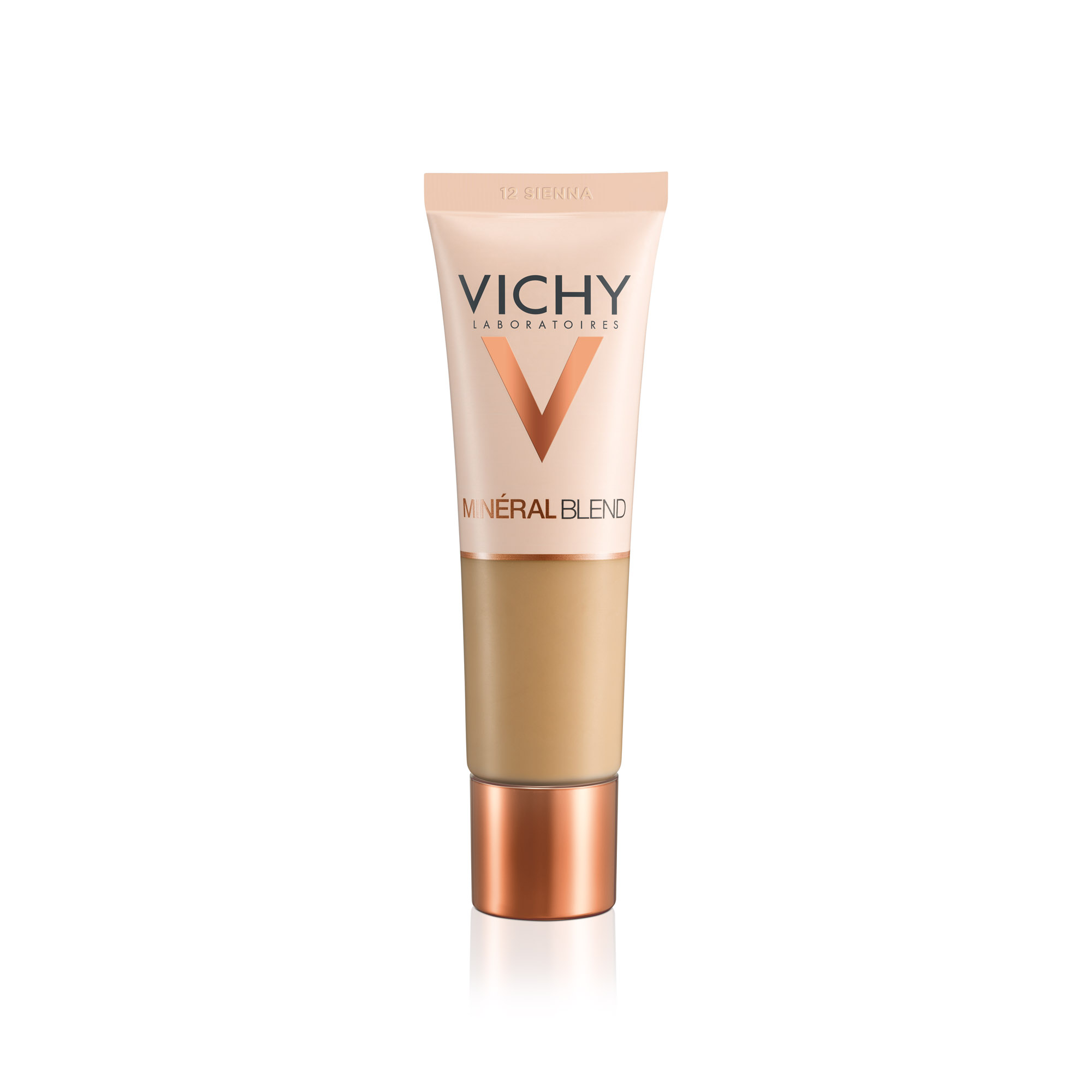 Fond de ten hidratant Mineralblend, Nuanta Sienna 12, 30 ml, Vichy