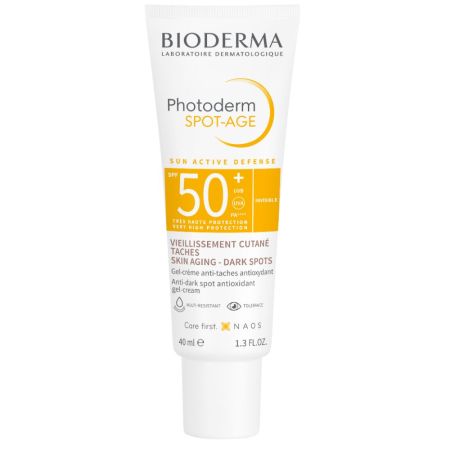 Crema anti-imbatranire Spot Age cu SPF50+ Photoderm, 40 ml, Bioderma