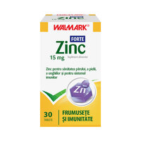 Zinc Forte, 15 mg, 30 tablete, Walmark