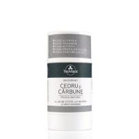 Deodorant Roll On Natural, Cedru si Carbune, 60 g, Trio Verde