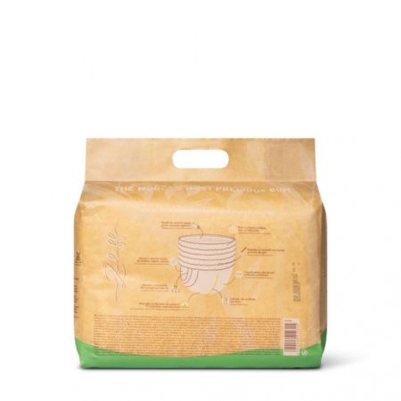 Scutece chilotel de unica folosinta din bambus, Nr. 3, 6-11 kg, 30 bucati, Zuluff 749144
