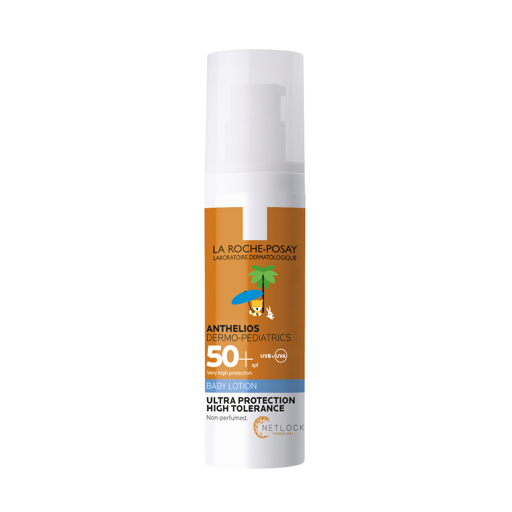 Lapte cu protectie solara pentru bebelusi SPF50+ Anthelios Dermo-Pediatrics, 50 ml, La Roche-Posay