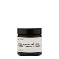 Crema multi-activa de zi cu peptide, ceramide si vitamina C pentru ten matur, 60 ml, Sabio