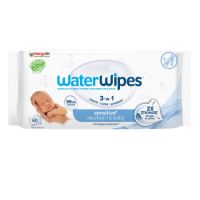 Servetele umede pentru bebelusi fara parfum, +0 luni, 60 bucati, WaterWipes