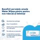 Servetele umede pentru bebelusi fara parfum, +0 luni, 60 bucati, WaterWipes 725615