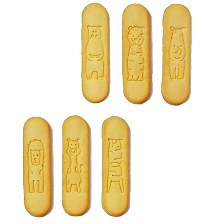 Biscuiti Bio cu vanilie pentru sugari Little Ruskits, 6 luni+, 60 g, Organix 524129