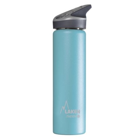 Termos inox cu capac automat Jannu, Blue, 750 ml, Laken