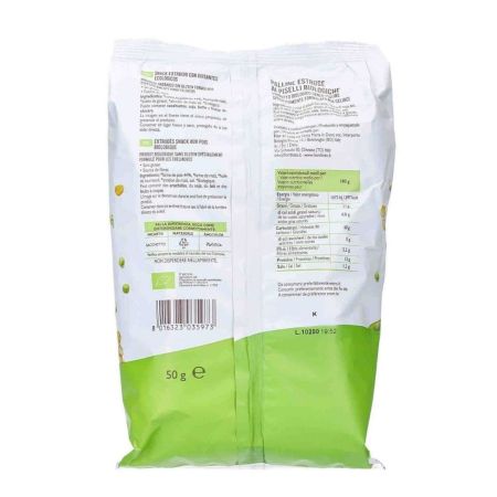 Pufuleti cu mazare fara gluten Bio, 50 g, Fior Di Loto 468703