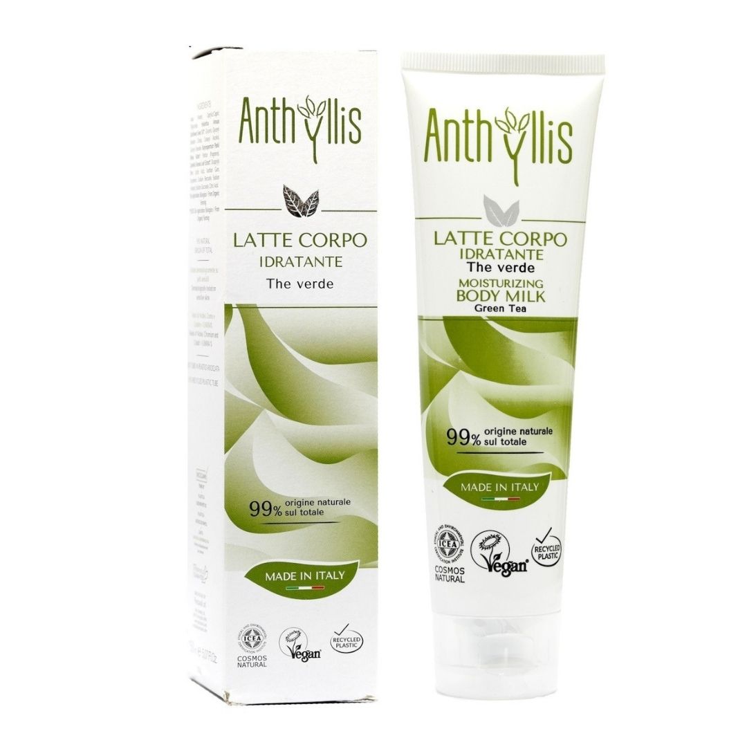 Lotiune corp hidratanta cu ceai verde, vegan, 150 ml, Anthyllis