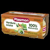 Piure Mix de legume, 6 luni+, 2x80g, Plasmon