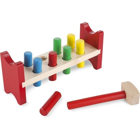 Jucarie Banc de lucru Ciocanel, +2 ani, Melissa&Doug 652460