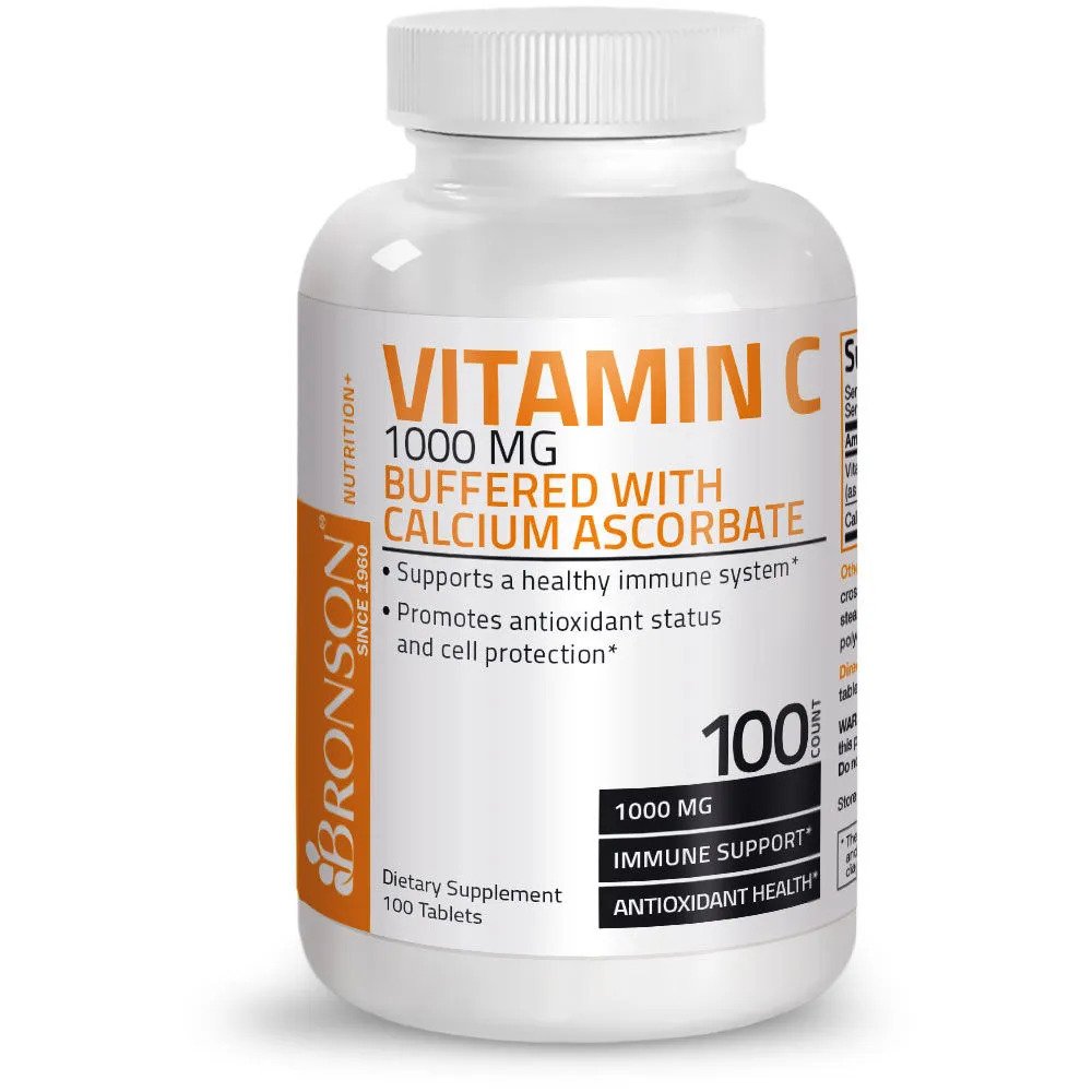 Vitamina C 1000mg, 100 tablete, Bronson