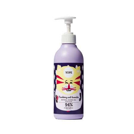 Gel natural de dus pentru copii Merisor si Lavanda