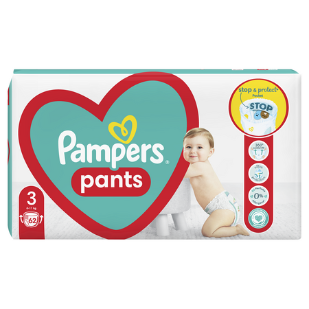 Scutece Pants Stop&Protect, Nr. 3