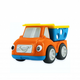 Jucarie auto zornaitoare, masinuta roz/basculanta orange, +3 luni, Nuby 469068