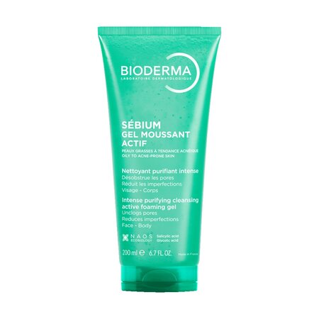 Gel spumant Sebium Activ, 200 ml, Bioderma