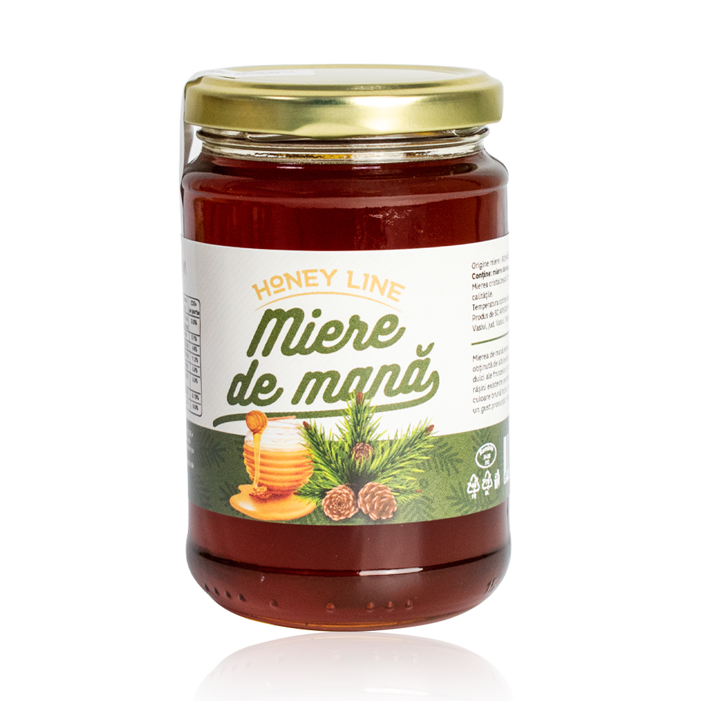 Miere de mana Honey Line, 400 g, Apisrom