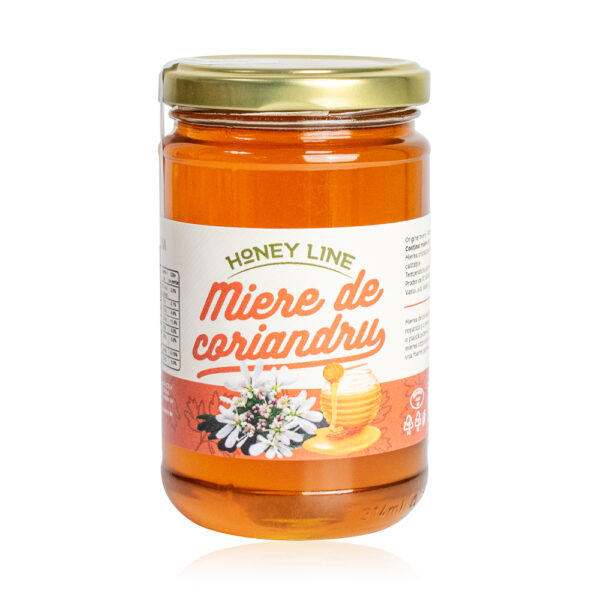 Miere de coriandru Honey Line, 400g, Apisrom