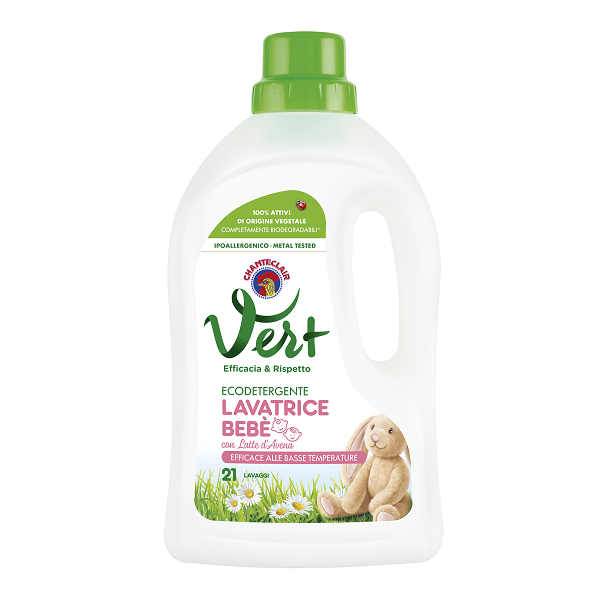 Detergent de rufe pentru copii cu lapte de ovaz Vert, 1071 ml, ChanteClair