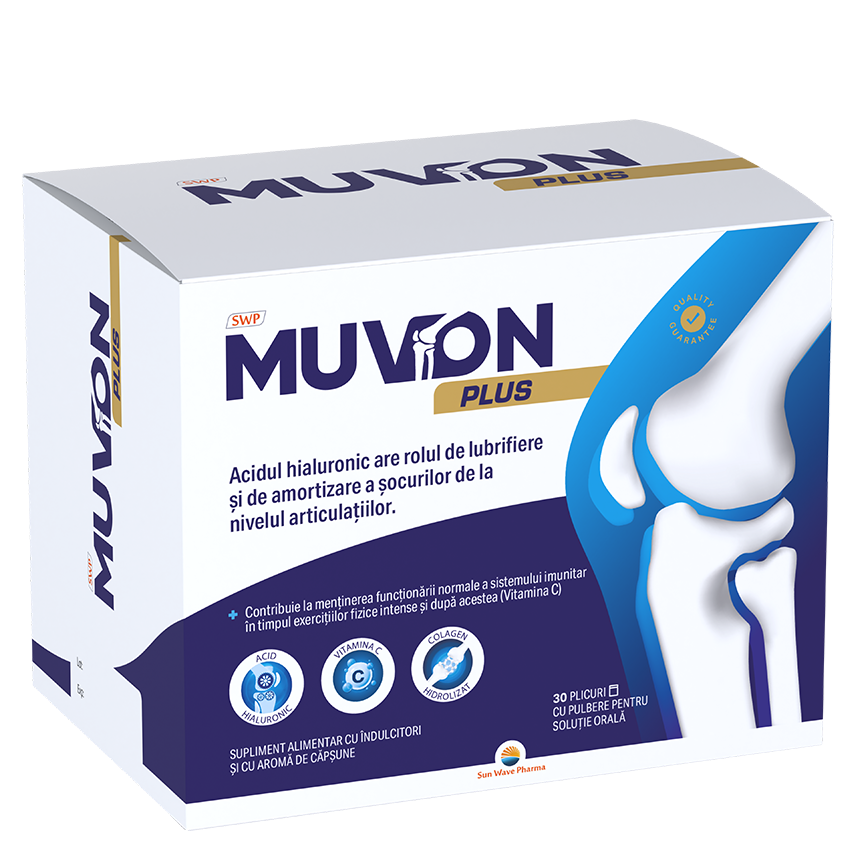 Muvon Plus, 30 plicuri, Sun Wave Pharma