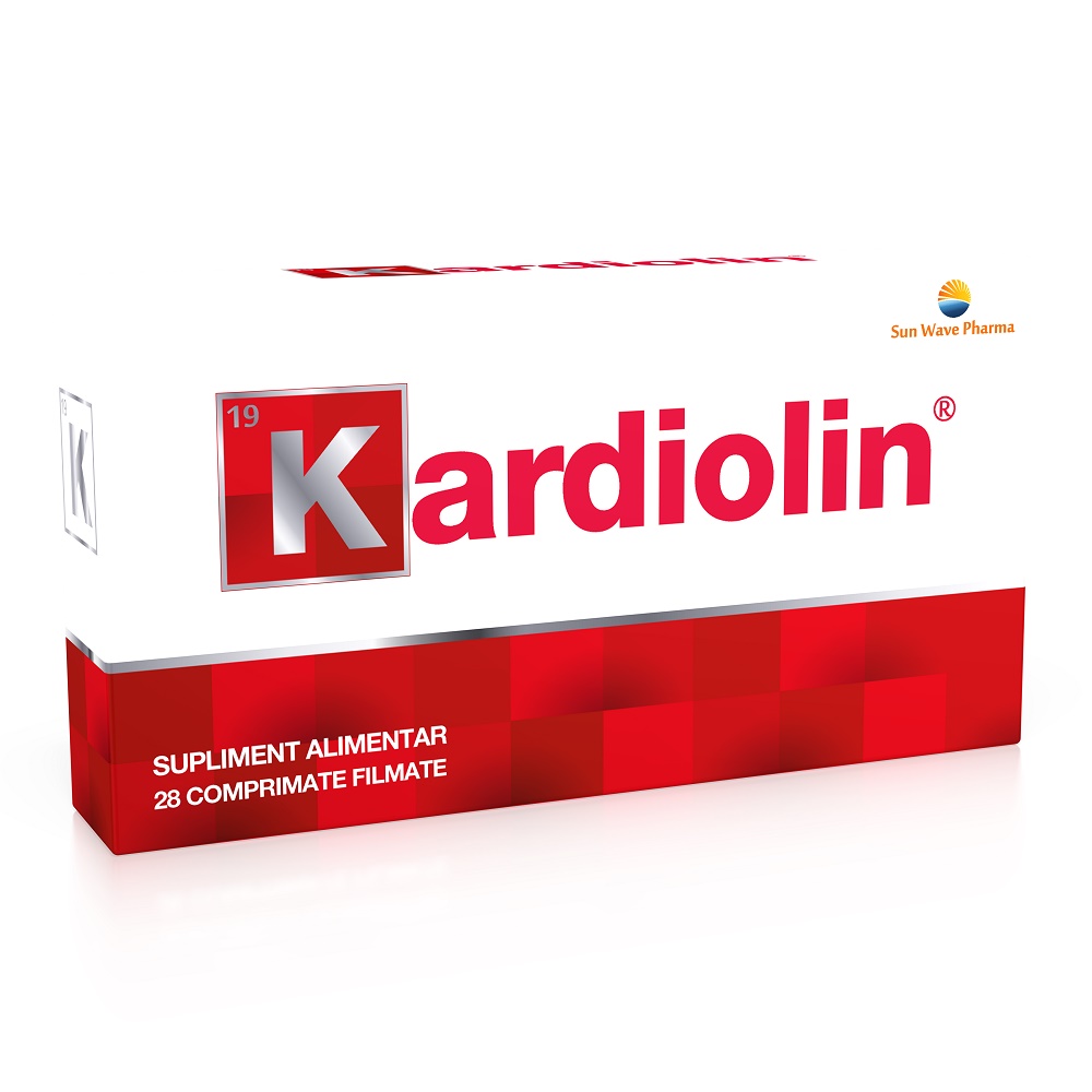 Kardiolin, 28 comprimate filmate, Sun Wave Pharma