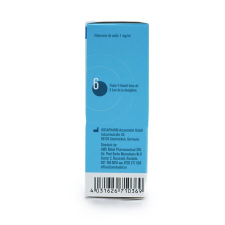 Hylo Comod Picaturi lubrifiante pentru ochi, 10 ml, Ursapharm 815273