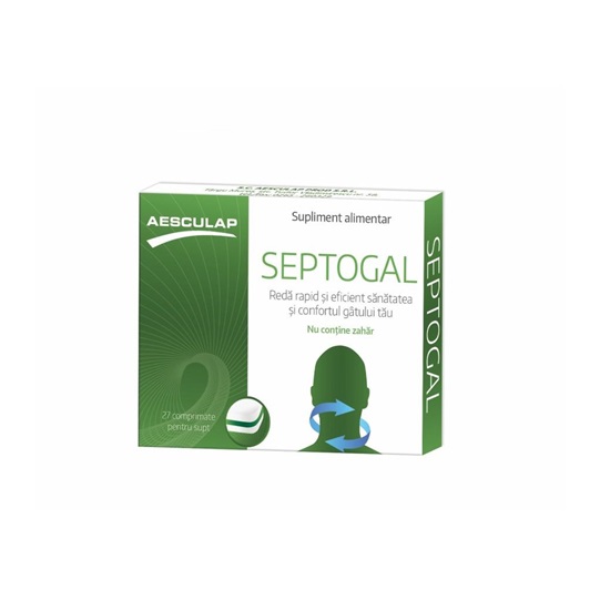 Septogal, 27 comprimate, Aesculap