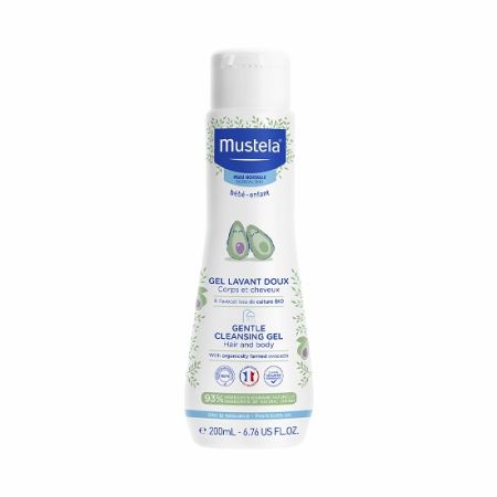 gel de curatare pentru par si corp mustela