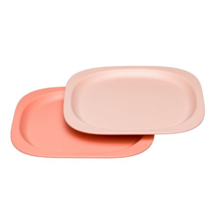 Set 2 farfurii pentru mancarea copiilor Eat Green, Nip  469539