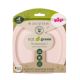 Set 2 farfurii pentru mancarea copiilor Eat Green, Nip  469542