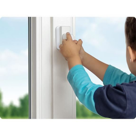 Set de sigurante pentru usi de balcon si ferestre, 3 bucati, Reer 469611