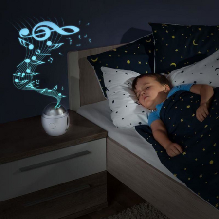 Lampa de veghe cu muzica si proiectie de stele, My Magic Starlight, Reer  469689