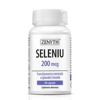Seleniu 200 mcg, 60 capsule, Zenyth