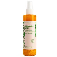Ulei de plaja cu cocos, morcov, macademia si unt de cacao, 200 ml, Trio Verde
