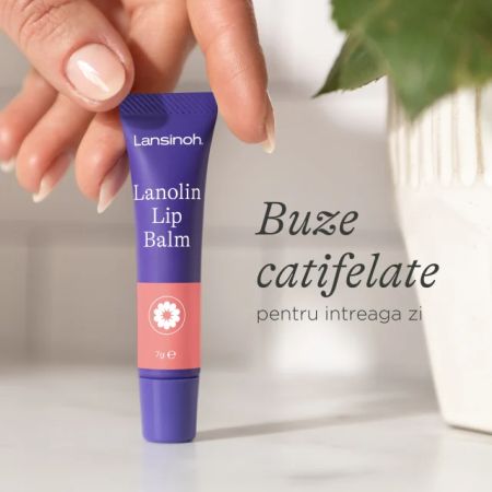 Balsam de buze cu lanolina, 7 g, Lansinoh 773175