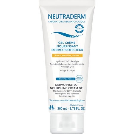 Gel-Crema Nutritiv, Dermo-Protector, 200ml, Neutraderm