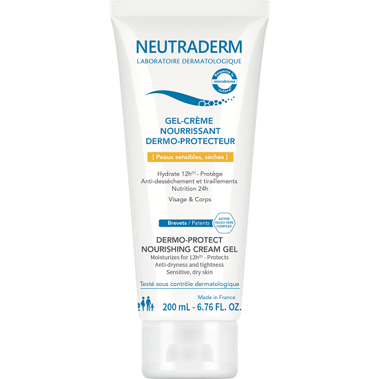 Gel-Crema Nutritiv, Dermo-Protector, 200ml, Neutraderm