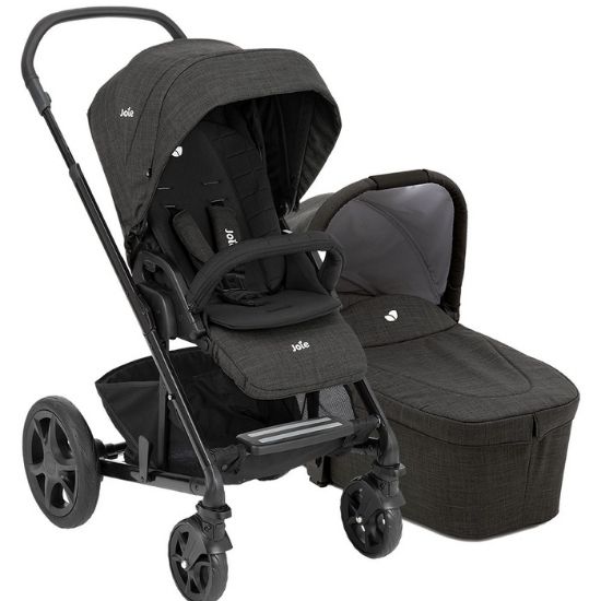 Carucior multifunctional 2 in 1 pentru copii Chrome DLX, Pavement, Joie